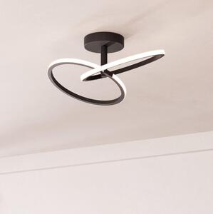 Eglo 902144 - Plafoniera LED CONGIUNTI LED/12W/230V 2700/4000/6500K nero