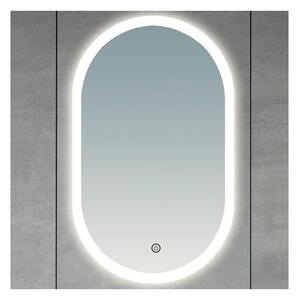 Brilagi - Specchio da bagno LED LECCO LED/25W/230V 50x80 cm IP44 CRI 90 dimmerabile + CCT