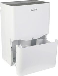 Hisense Deumidificatore Capacit Tanica 4,2 Litri Capacit di Deumidificazione 20 L/24h colore Bianco - D20HW