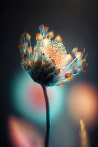 Fotografia Colorful Glowing Flower, Treechild