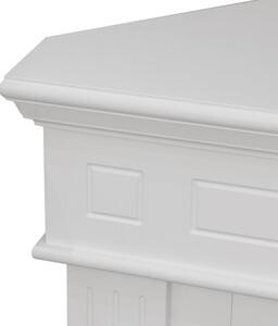 Camino elettrico da terra ad angolo Bianco FORD L110 x P63 x H102 cm