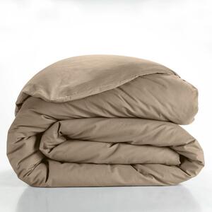 Copripiumino beige in cotone per letto matrimoniale/per letto esteso 240x220 cm Lina – douceur d'intérieur