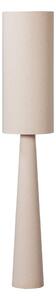 Lampada da terra beige con paralume in tessuto (altezza totale 187 cm) Loft – WOOOD