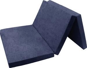 Materasso pieghevole per ospiti 11. Blu navy XXL - 195x120x8 cm W396 11 FORTISLINE