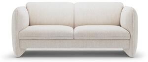 Divano color crema con rivestimento in ciniglia 168 cm Georgia – Micadoni