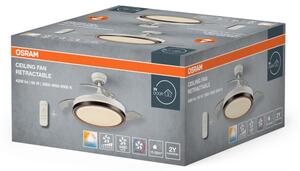 Osram - Plafoniera a LED con ventilatore CEILING FAN LED/66W/230V bianca + telecomando