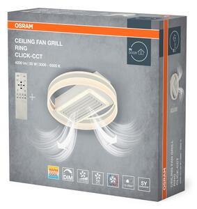 Osram - Plafoniera LED dimmerabile con ventilatore LED/55W/230V bianco + telecomando