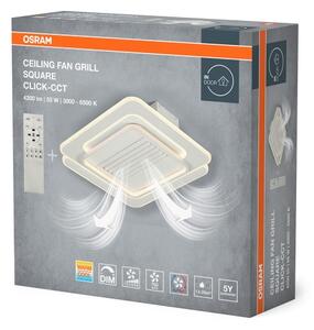 Osram - Plafoniera LED dimmerabile con ventilatore da soffitto LED/55W/230V bianco + telecomando