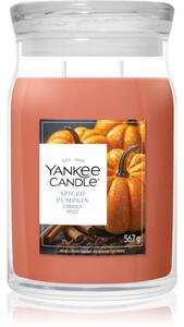 Yankee Candle Spiced Pumpkin candela profumata 567 g