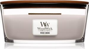 Woodwick Wood Smoke candela profumata con stoppino in legno (hearthwick) 453,6 g