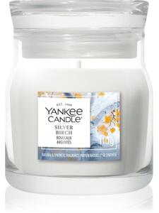 Yankee Candle Silver Birch candela profumata Signature 110 g