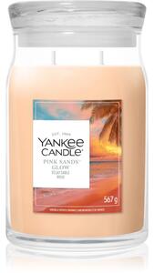 Yankee Candle Pink Sands Glow candela profumata 567 g