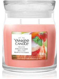 Yankee Candle White Strawberry Bellini candela profumata 368 g