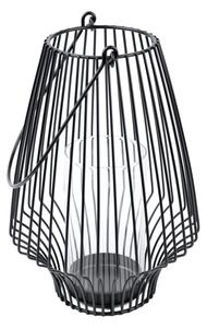 Lanterna in metallo (altezza totale 28 cm) – Ego Dekor