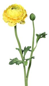 Fiore artificiale (altezza totale 50 cm) Buttercup – Ego Dekor