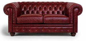 Divano Chesterfield in Pelle Primo Fiore Premium – Iconico, Finiture di Pregio