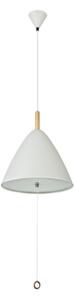 Globo 15325W - Lampadario a sospensione con filo PURA 3xE27/60W/230V