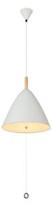 Globo 15325W - Lampadario a sospensione con filo PURA 3xE27/60W/230V
