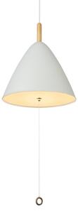 Globo 15325W - Lampadario a sospensione con filo PURA 3xE27/60W/230V