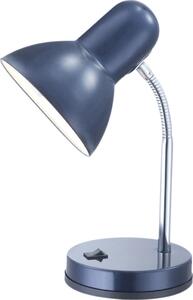 Moderna lampada da tavolo flessibile BASIC blu con LED, lampada da scrivania, lampada da lettura per ufficio