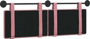 Testiera sospesa Rosa Velluto