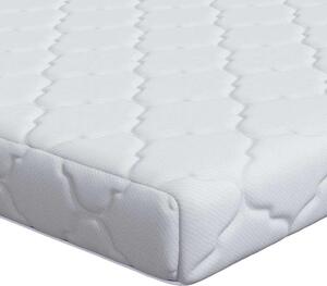 Materasso Bianco 90 x 200 cm Tessuto Jacquard