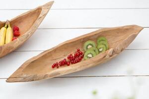 Ciotola di legno di radice Guidantonia natura