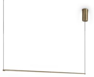 Ideal Lux Essence SP Round lampada a sospensione LED ottone