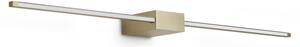 Ideal Lux Essence AP Square D075 luce diretta applique LED ottone