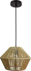 Lampada a sospensione in carta intrecciata Kirito Natural