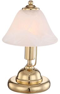 Globo Lighting lampada da tavolo in metallo color ottone, 1x E14