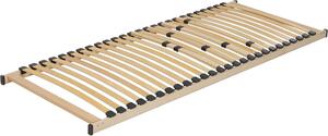 BELIANI Materasso a doghe in legno chiaro 80 x 200 cm struttura in legno 30 doghe a molle camera da letto