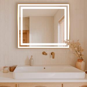 Specchio LED in cornice per bagno M3