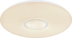 Globo Lighting plafoniera in metallo bianco, LED
