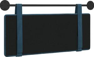 Testiera sospesa Blu Velluto