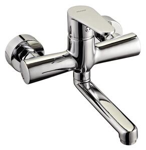 Miscelatore per lavabo a parete Algeo, cromo