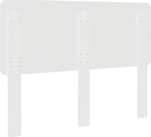 Testiera Bianco Lucido Legno multistrato