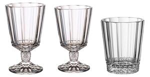 <p>Set di Calici in vetro cristallino <em>La Divina di Villeroy & Boch, </em>Calici Eleganti e splendenti, ideali per  arredare la tavola con gusto e gran classe. Altamente Resistenti possono essere lavati in lavastoviglie.</p>