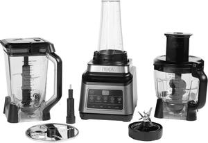 Ninja Robot da Cucina Multifunzione Capacit 1,8 Litri Potenza 1200 Watt colore Nero Argento - BN800EU