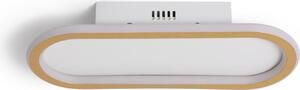 Plafoniera a LED in alluminio 20W Gold Renoir Gold