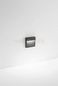 Free square segnapasso da esterno 4000k 180lm 3w ip54 antracite