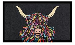 Zerbino in plastica riciclata 40x70 cm Highland Cow – Artsy Doormats