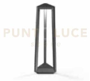 Paletto lucifer piccolo da esterno led 4000k 780lm 12w ip65 antraci