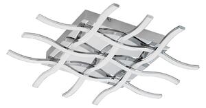 Lampada a soffitto LED EGLO Lasana, modello a 6 luci, materiale: acciaio, plastica, colore: cromato, bianco