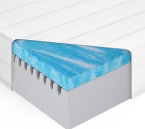Materasso in gel e schiuma fredda con elasticità puntuale e rivestimento in microfibra di alta qualità - Materasso 200x200