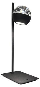 Steinhauer Exclusive - lampada da tavolo - BELLUNO - nero - vetro metallo - lampada da scrivania - LED - 4589ZW
