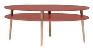 OVO HIGH Tavolino da caffè W 110 x P 70cm - rosa