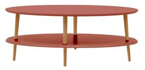 Tavolino basso OVO W 110 x P 70cm - rosa