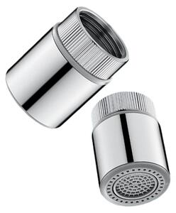 INF Aeratore Rubinetto Cucina con 2 Modalità Antischizzo per Filettature 20mm