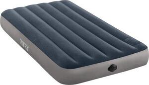 Materasso gonfiabile singolo con struttura DureBeam e pompa a batteria, 99x191x25 cm, grigio